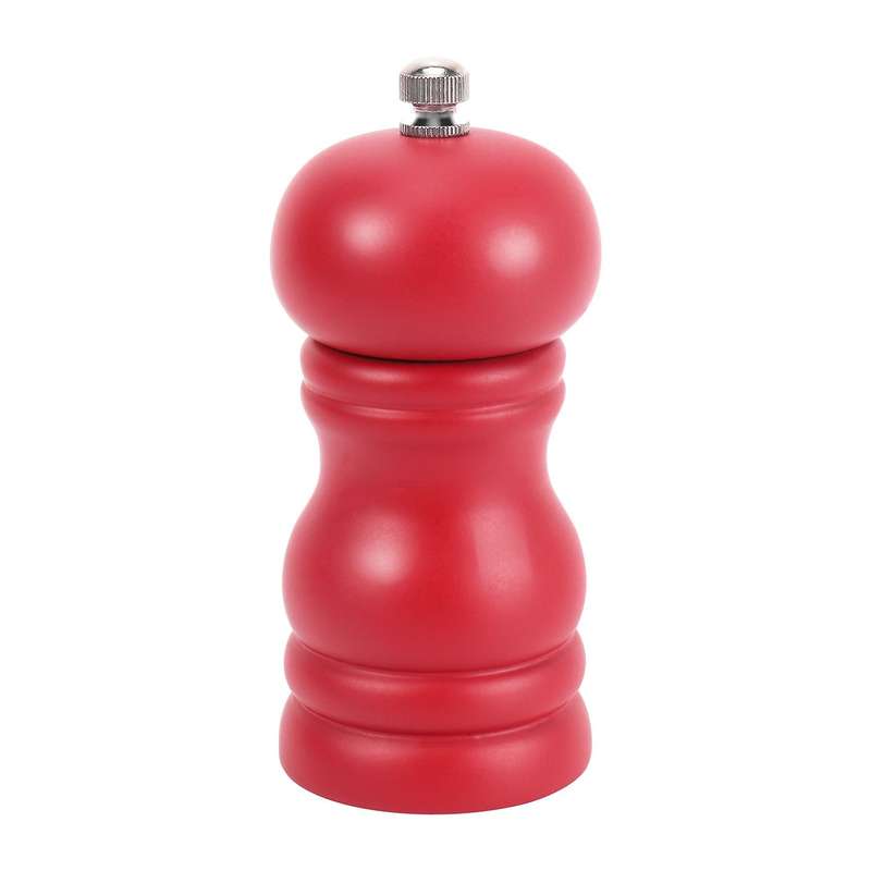 Wood Salt and Pepper Grinder Set Manual Pepper Salt Mill Shaker, Solid Wood with Adjustable Coarsen