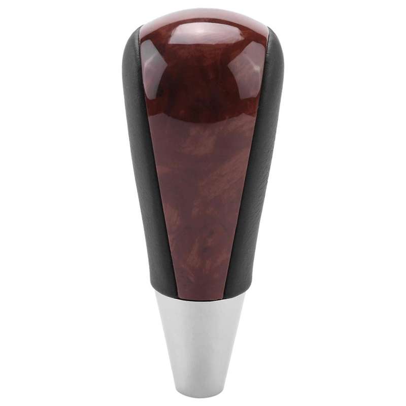 Wood Grain Gear Shift Knob Shifter Lever Head for Vios Fortuner Accessories,black