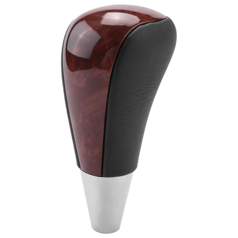 Wood Grain Gear Shift Knob Shifter Lever Head for Vios Fortuner Accessories,black