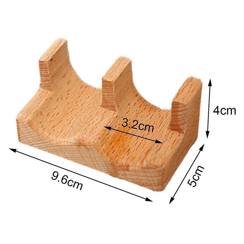 Wood Sushi Tacos Holder Tray Plates Serving Dish Divider Accessories Taco Rack for Party Kitchen