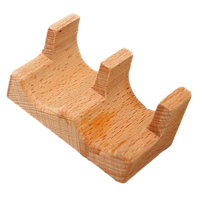 Wood Sushi Tacos Holder Tray Plates Serving Dish Divider Accessories Taco Rack for Party Kitchen