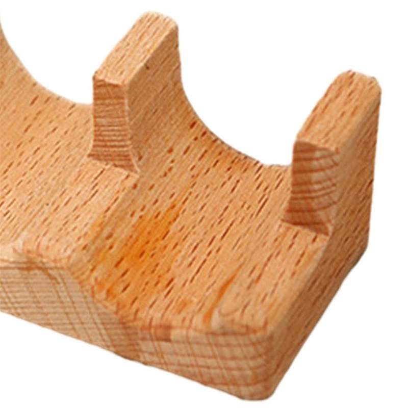 Wood Sushi Tacos Holder Tray Plates Serving Dish Divider Accessories Taco Rack for Party Kitchen