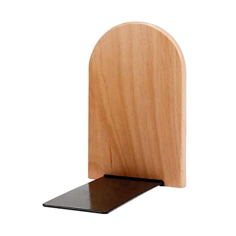 Wooden Bookends Pair Of Bookends Office Bookshelf Bookshelf Stopper Home Office School Standard Siz