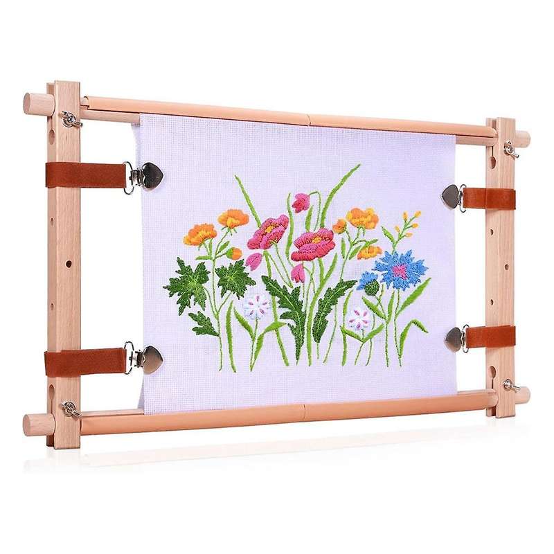 Wooden CrossStitch Frame-Needle Point Embroidery Tapestry Scroll Frame-Embroidery Tapestry Quilting