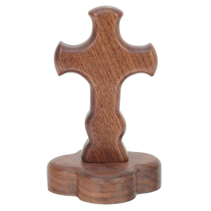 Wooden Crosses Wooden Standing Crosses Wooden Crosses Outdoor Table Decor Standing Crucifix Stand Cr