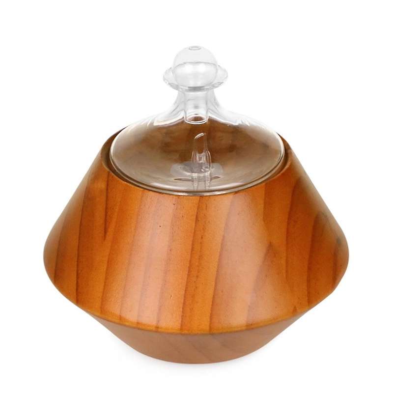 Wooden Glass Aromatherapy Pure Essential Oils Diffuser Air Nebulizer Humidifier Household Humidifier