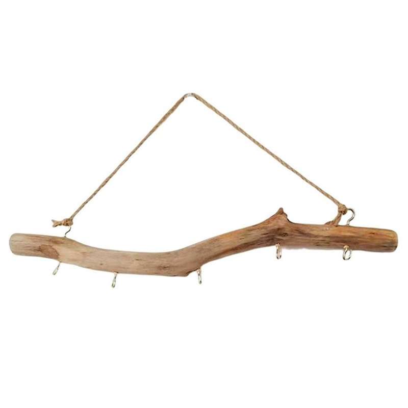 Wooden Hook Driftwood Hook Vintage Decor Supplies Easy to Use Branch Hanger Holder for Entryway Smal