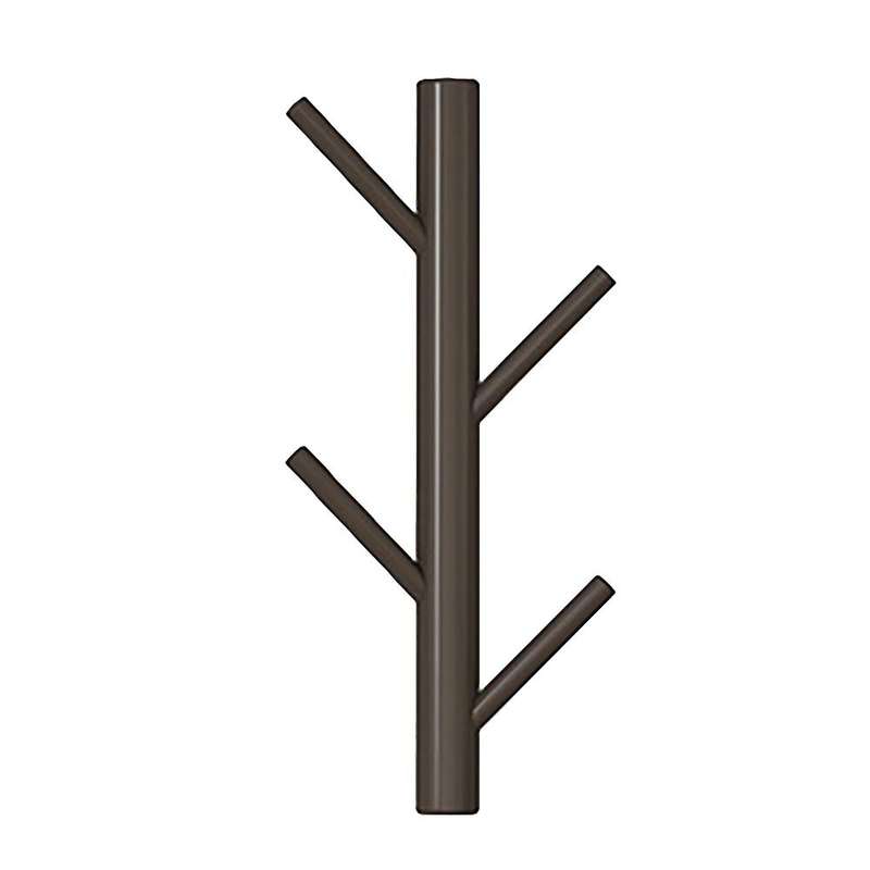 Wooden Hanging Coat Rack Wall Hook Tree Branch Coat Rack Modern Wall-Mounted Vertical Wooden Hat Hoo