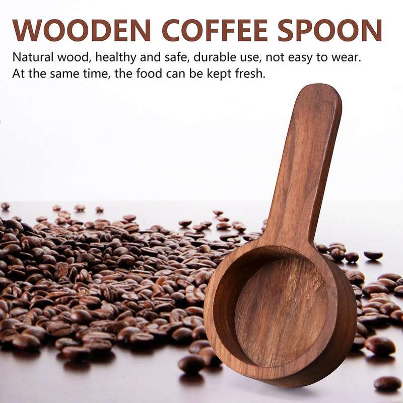 Wooden Measuring Spoon Set Kitchen Measuring Spoons Tea Coffee Scoop Sugar Spice Measure Spoon Measu