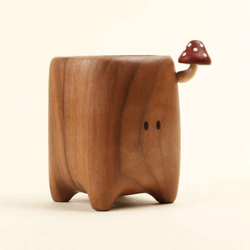 Wooden Pen Holder Chopstick Holder Tableware Holder Storage Box Study Room Gift Personality Design D