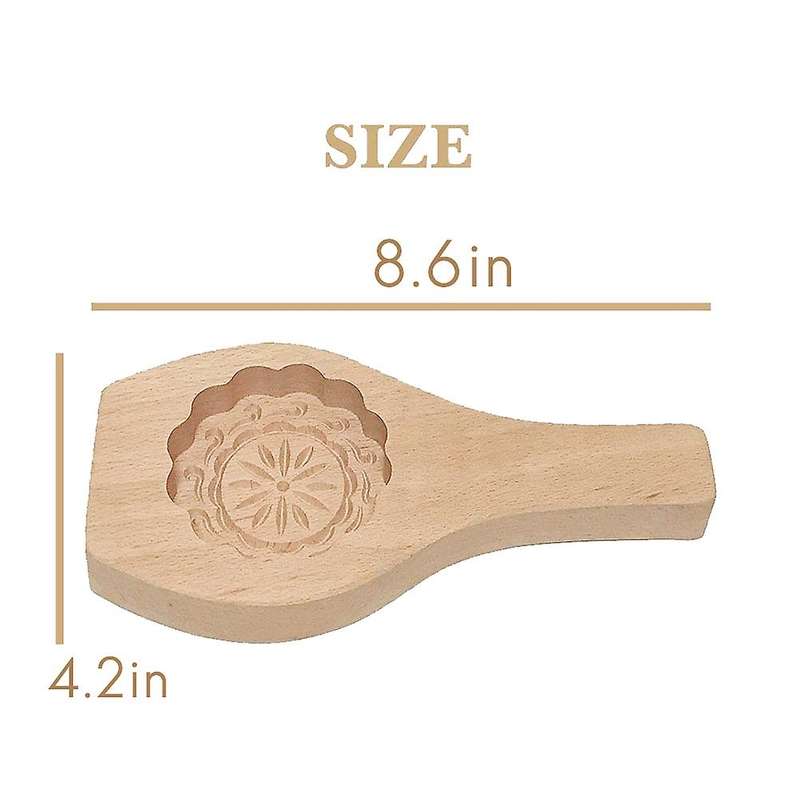 Wooden Moon Cake Mold Mold Baking Tool for Making Mung Bean Cake Mold Mold Cake Decors