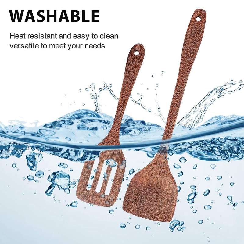 Wooden Spatula for Cooking,wooden Wok Spatula Of Unpainted Handmade By Natural Wood