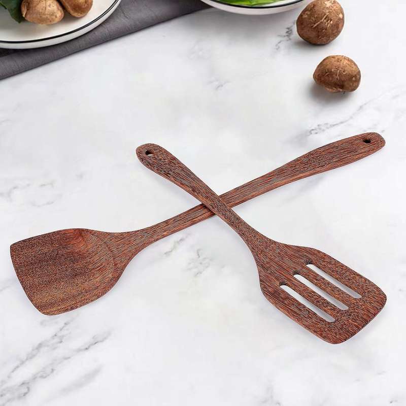 Wooden Spatula for Cooking,wooden Wok Spatula Of Unpainted Handmade By Natural Wood