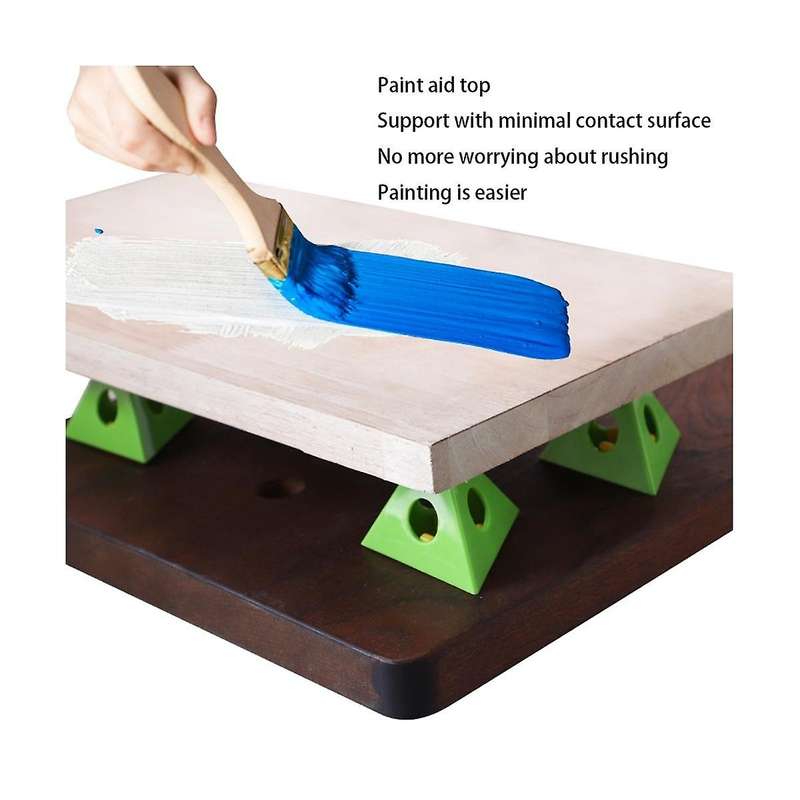 Woodworking Paint Bracket Paint Pad Bracket Triangular Plastic Foot Bracket