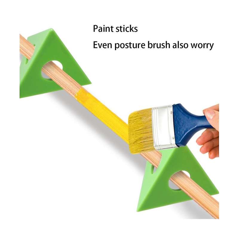 Woodworking Paint Bracket Paint Pad Bracket Triangular Plastic Foot Bracket