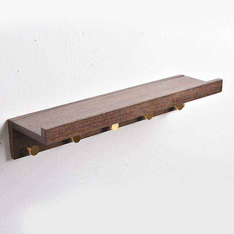 Wooden Wall Mounted Organizer Display Jewelry Hook Holder for Necklace Earrings Ring Scarf Hangers J