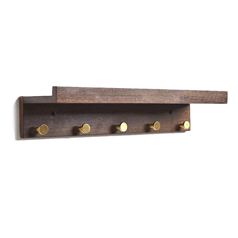 Wooden Wall Mounted Organizer Display Jewelry Hook Holder for Necklace Earrings Ring Scarf Hangers J