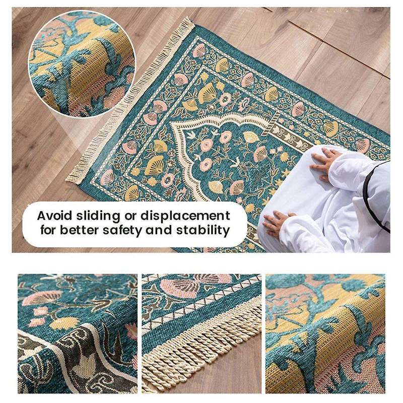 Worship Carpet Kneeling Mat Worship Carpet Worship Mat Prayer Floor Mat Worship Kneel Blanket Green