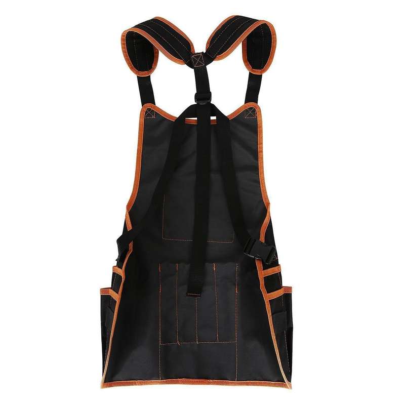 Work Apron Tool 16 Tool Pockets Tool Belt Adjustable Vest Tool Apron for Mans Work Apron and Women