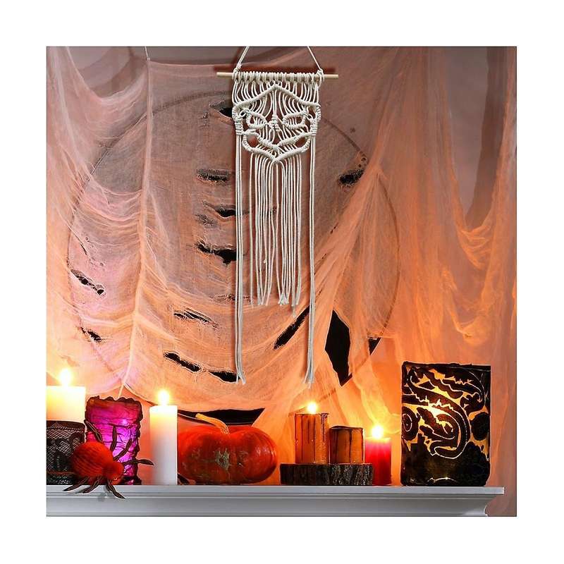 Woven Wall Hanging - Chic Bohemian Home Art Decor - Beautiful Boho Nursery Apartment Dorm Room Decor