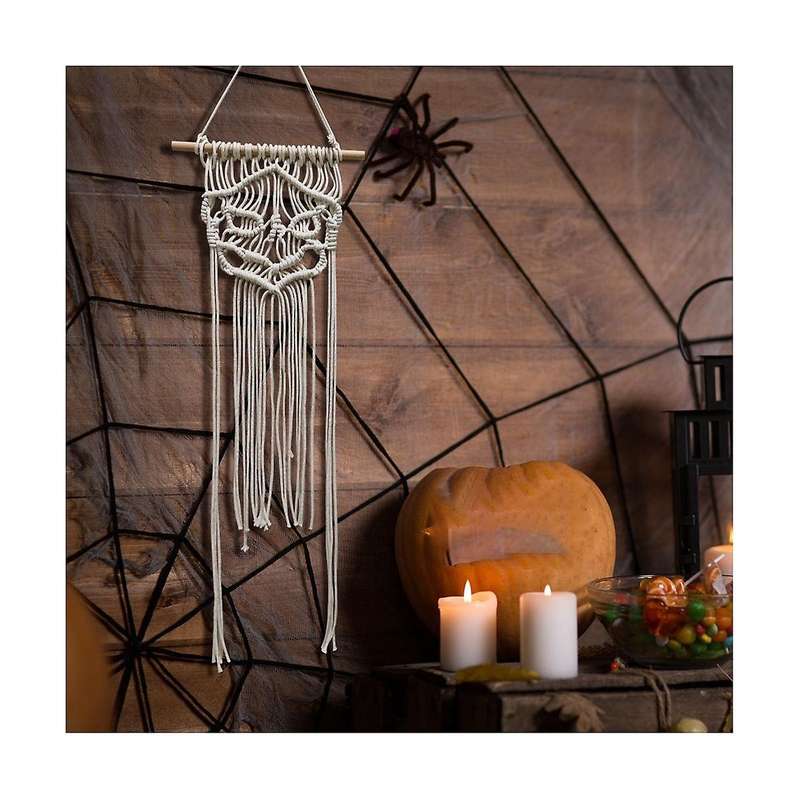 Woven Wall Hanging - Chic Bohemian Home Art Decor - Beautiful Boho Nursery Apartment Dorm Room Decor