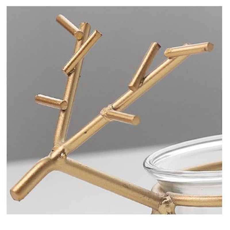 Wrought Iron Candlestick Romantic Candlelight Dinner Decorations Props