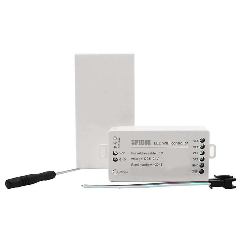 WS2811 WS2812B SP108E LED Strip WIFI Controller WS2813 WS2815 SK6812 Etc LED Module Light Smart APP