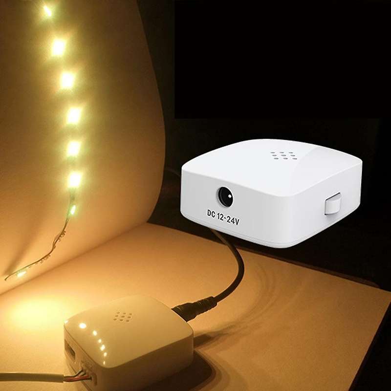 WS2812B WiFi Voice 2 Output SPI Alexa Google Home Controller for WS2811 WS2812 WS2815 Light Strip DC