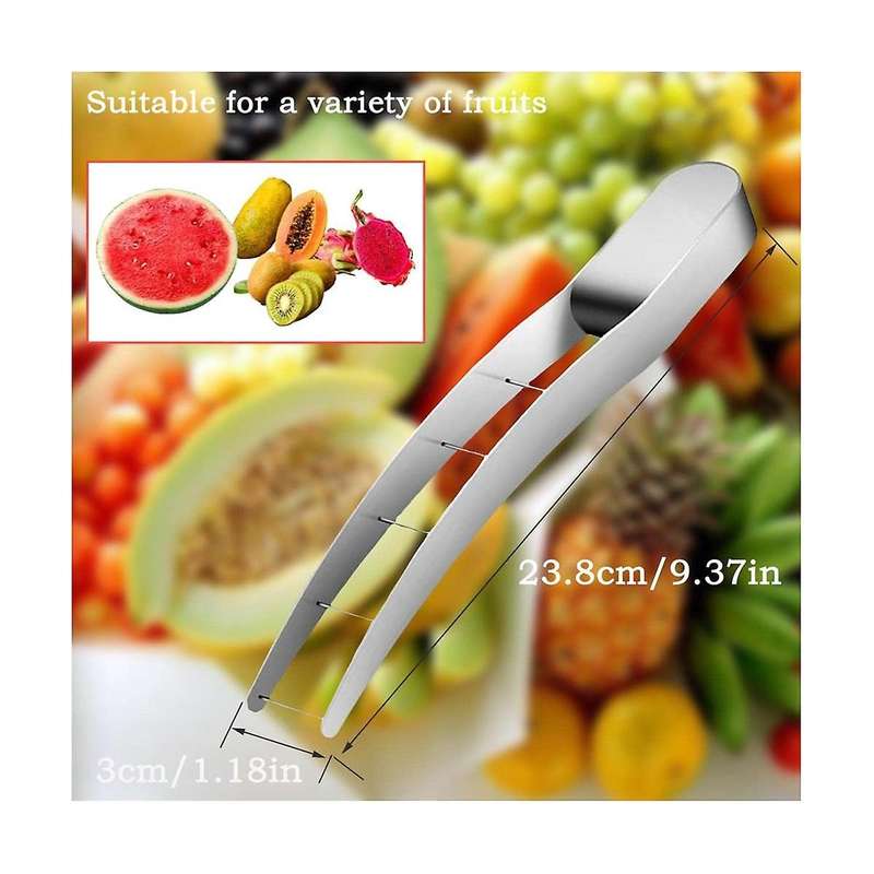 Wtermelon Cutter Slicer Cut Watermelon Into-Cubes Knife Melon Baller for Kitchen Gadgets Useful Cool