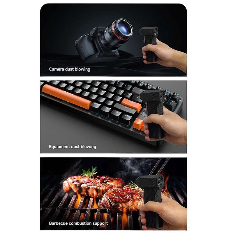 X3 MINI Turbo Jet Fan 130000RPM Wind Speed 52M/S Brushless Motor Handheld Duct Fan High-Performance