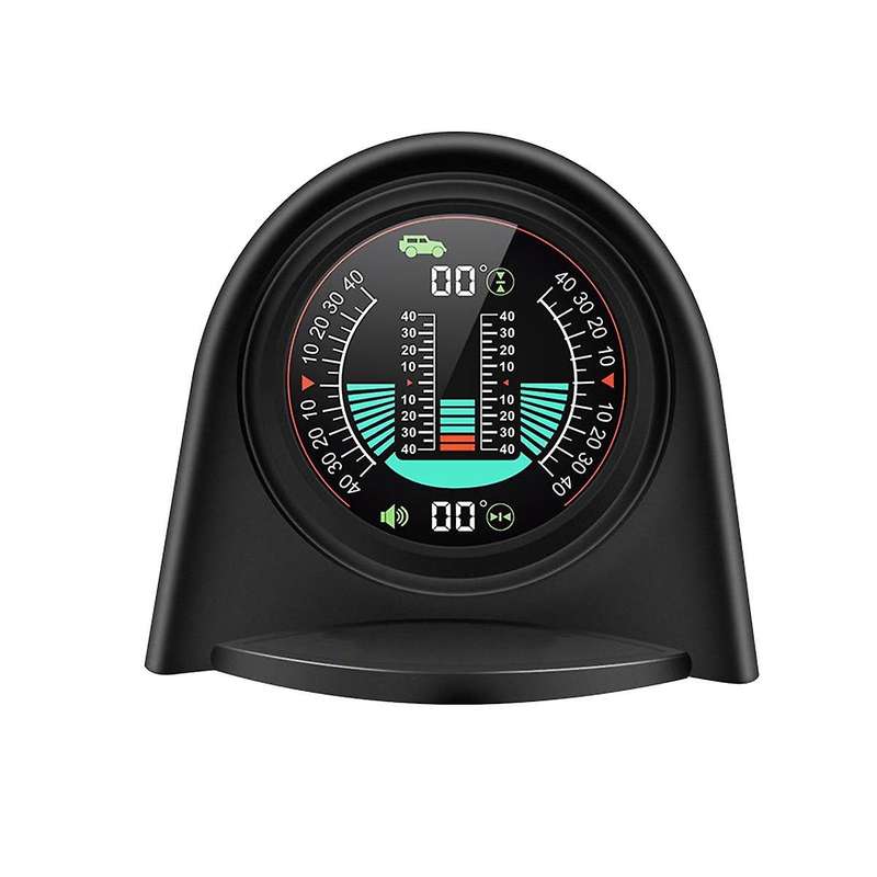 X94 Car Hud Digital Inclinometer Clinometer 4x4gps Off-road Auto Pitch Roll Angle Smart Slope Meter