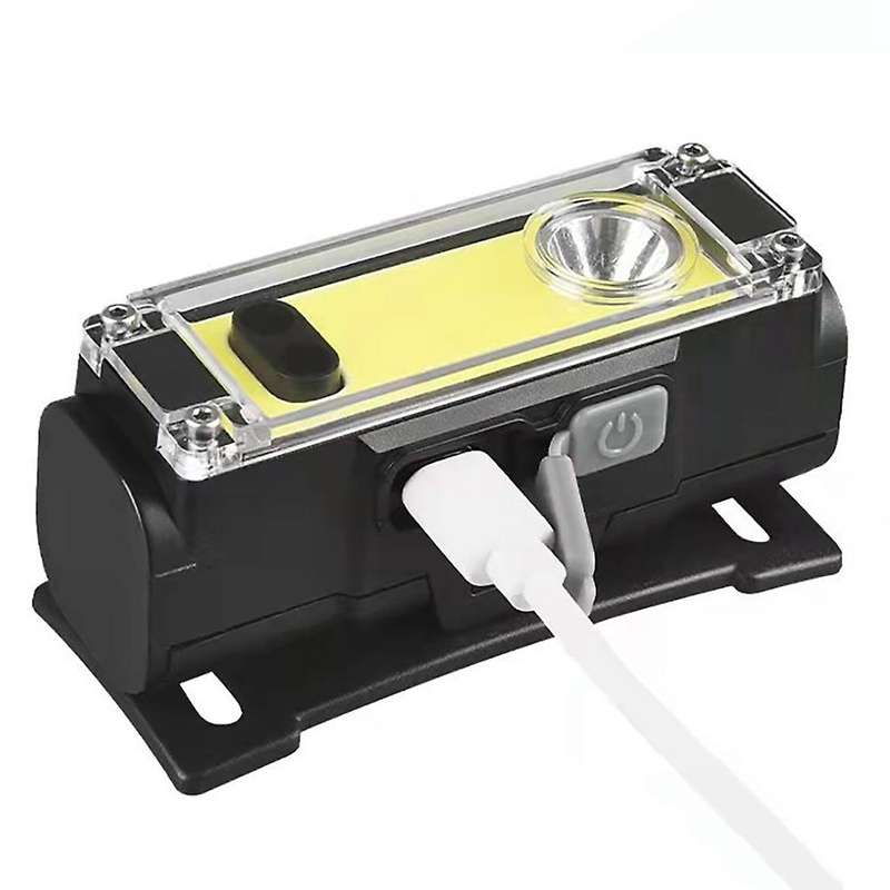 XPE+COB LED Headlamp Powerful USB Rechargeable Headlight for Camping Fishing Running Light