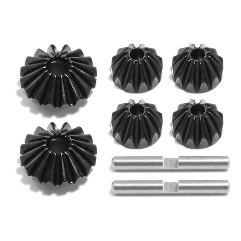 XV02 TT02 TT02B 45-Gauge Steel Complete Set of Differential Gear + Main Gear Set Steel Gear(A)