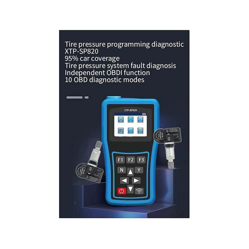 Xtp-sp820 Universal Tire Pressure Programming Fault Diagnosis Instrument Obd Activation Match Reset