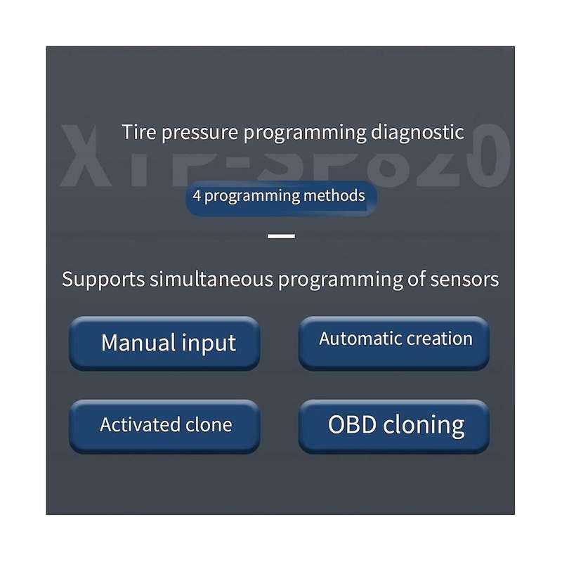 Xtp-sp820 Universal Tire Pressure Programming Fault Diagnosis Instrument Obd Activation Match Reset