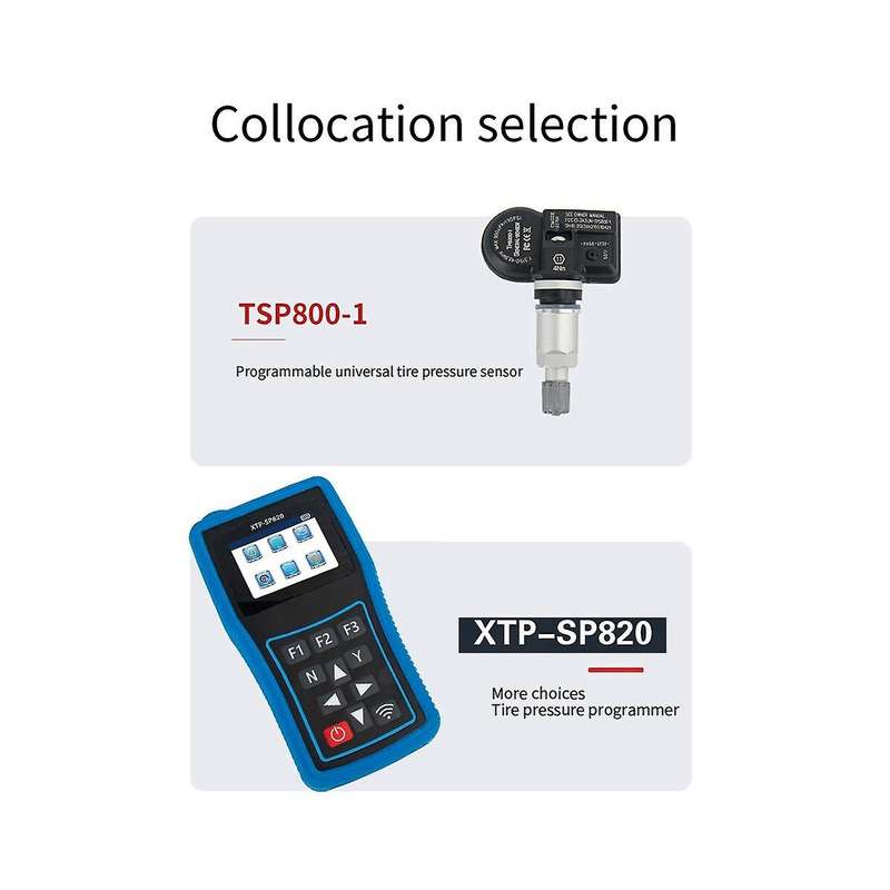 Xtp-sp820 Universal Tire Pressure Programming Fault Diagnosis Instrument Obd Activation Match Reset
