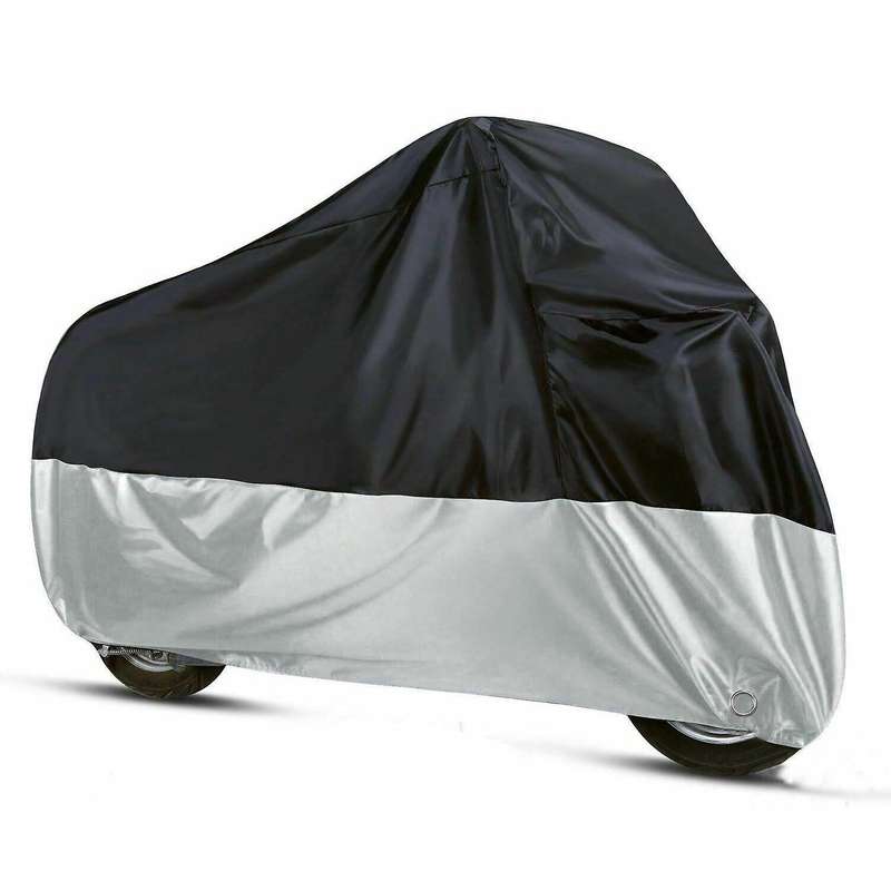 Xxl Heavy Duty Waterproof Motorcycle Cover Oxford Dustproof Motorbike Shelter Uk