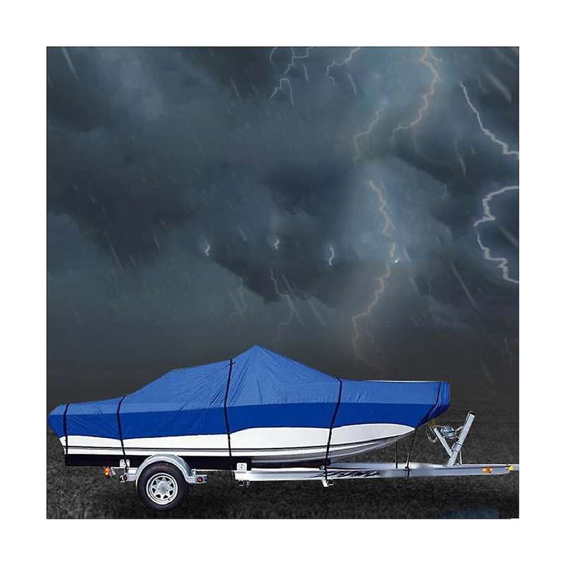 Yacht Cover Rubber Boat Cover Jet Ski Protective Cover Waterproof Sunshade 210d Thickened Oxford Cl