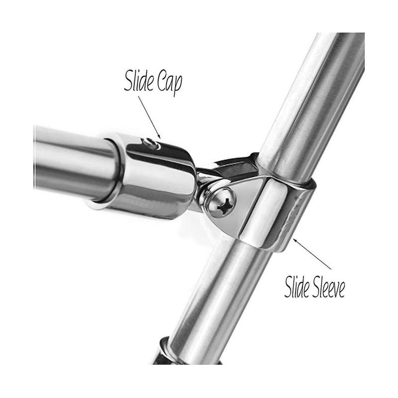 Yacht Accessories Slide Cap 316 Stainless Steel Slide Cap Rv Awning Accessories Marine 22mm