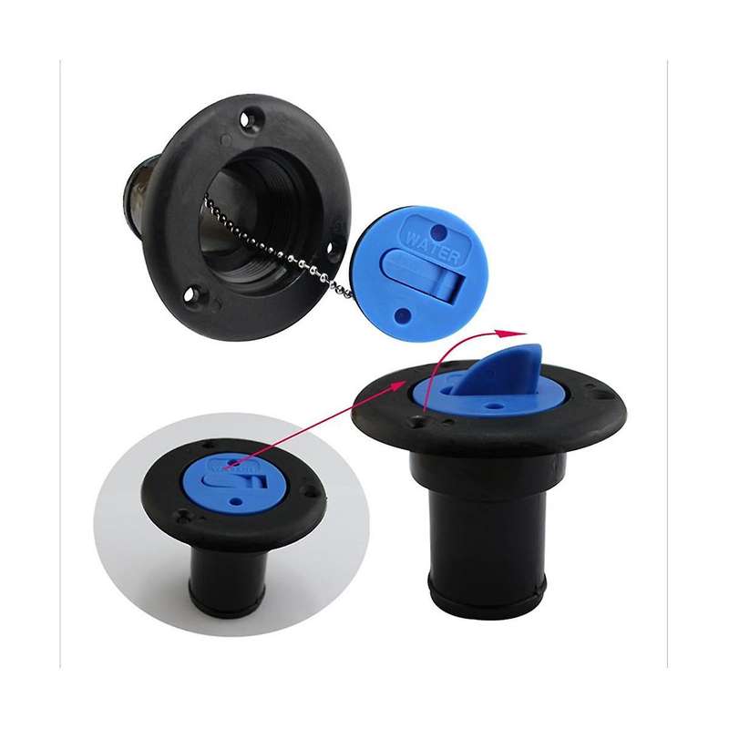 Yacht Accessories Water Hatch Cover Oil Hatch Cover Plastic Oil Fill Water Port Filling 38mm Water