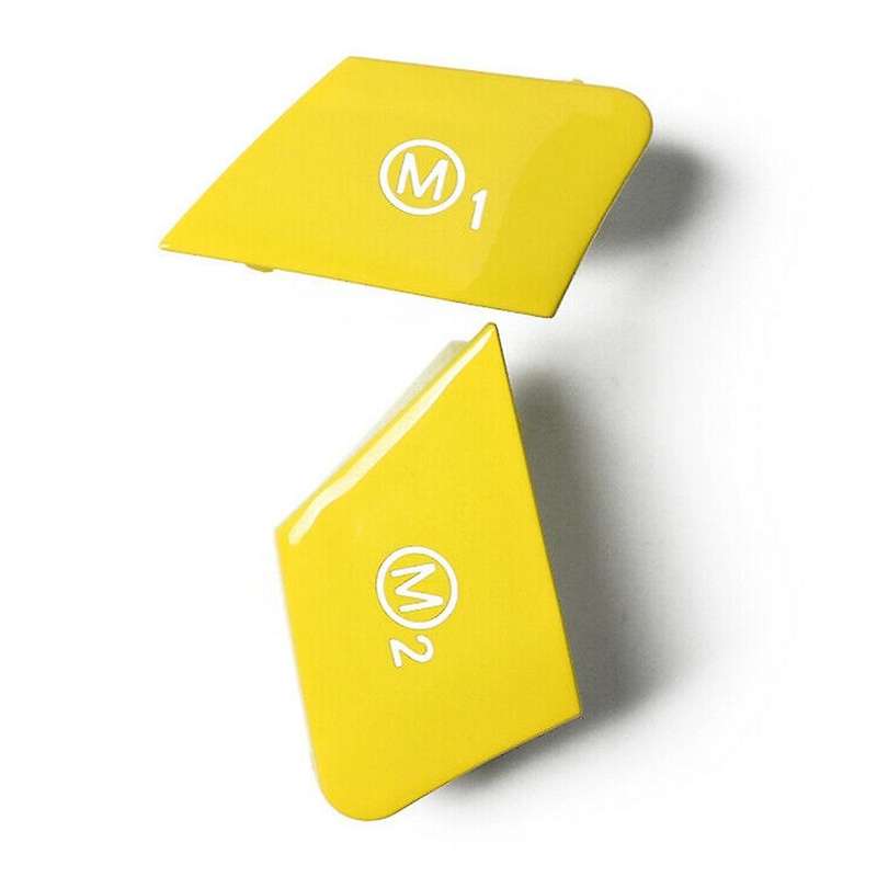 Yellow Engine Start Stop Switch Button Steering Wheel M1 M2 Switch Button for - M2 M3 M5 M6 X5M X6M