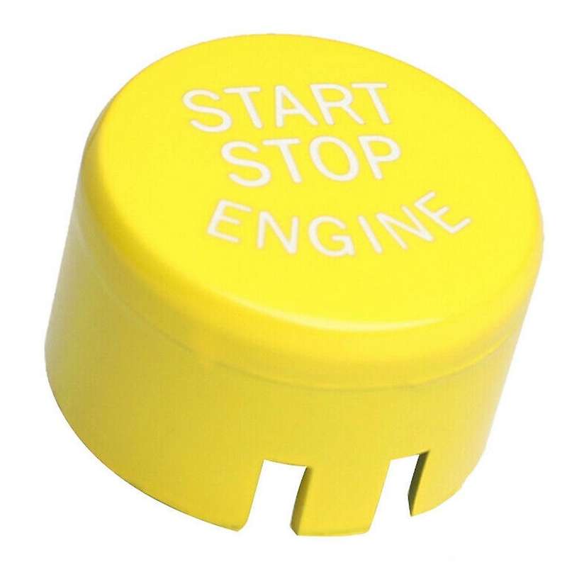 Yellow Engine Start Stop Switch Button Steering Wheel M1 M2 Switch Button for - M2 M3 M5 M6 X5M X6M