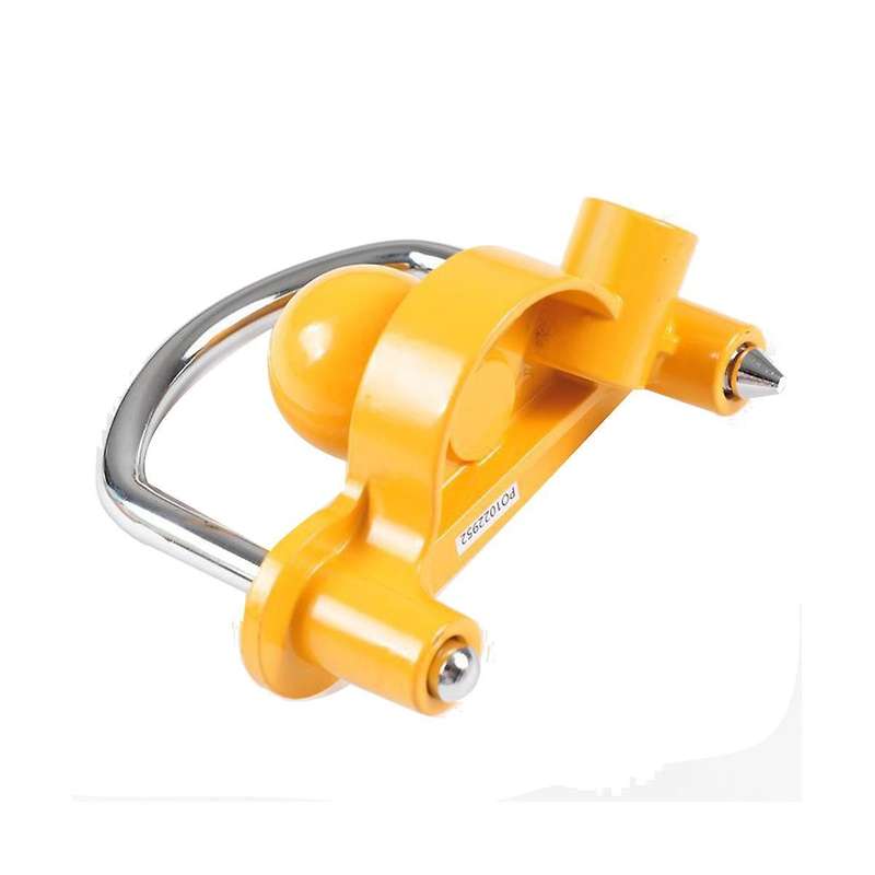 Yellow Trailer Coupling Locks Ball Locks Car Locks Accessories Trailer Locks Planter Locks Trailer