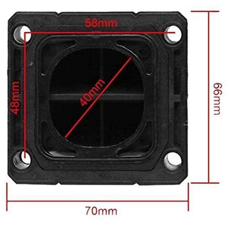 YFZ350 Intake Reed Valve Carbon Fiber for Banshee 350Cc RZ350 YZ125 RXZ135 RX135 DT175 YFZ 350 RX 13