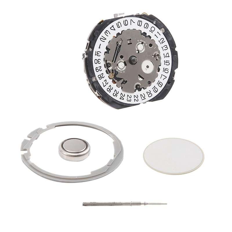Ym62a Replaces 7t62a Quartz Movement Date At 3 Watch Repair Parts