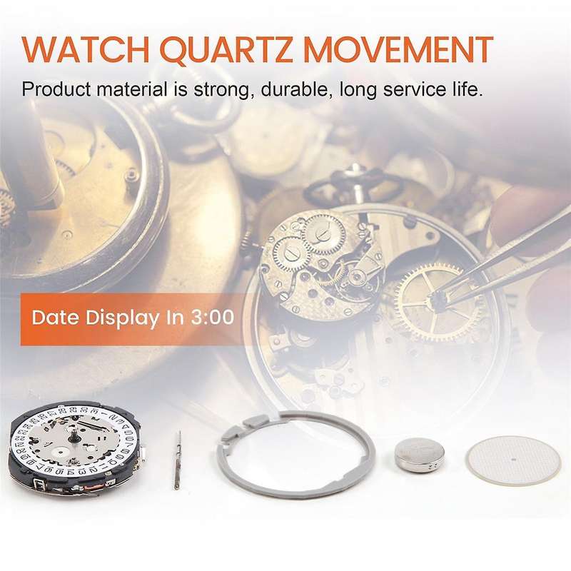 Ym62a Replaces 7t62a Quartz Movement Date At 3 Watch Repair Parts