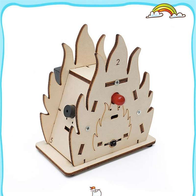 Youth Science Experiment Teaching Aids Fire Sensor Materials Kit Steam Education Learning Supplies