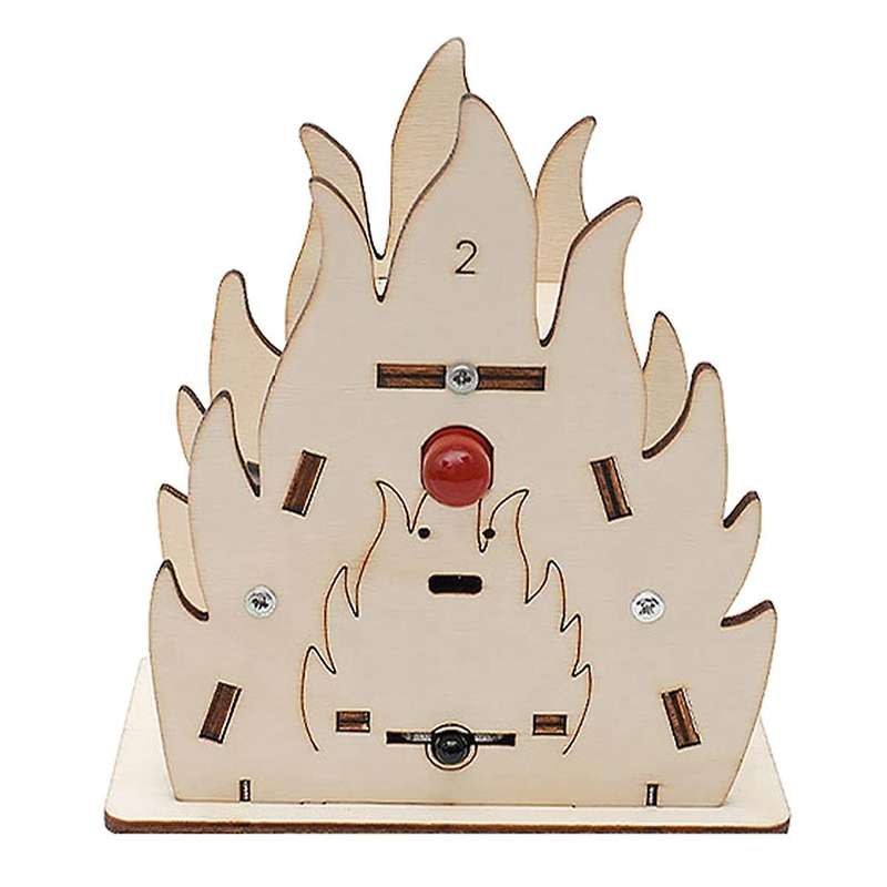 Youth Science Experiment Teaching Aids Fire Sensor Materials Kit Steam Education Learning Supplies