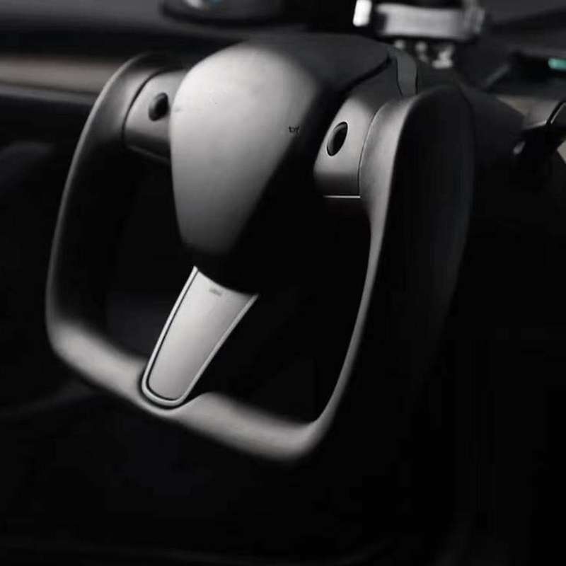 Yoke Steering Wheel Steering for 2017-2023 Model Y Steering Racing Custom Styling No Heating Side H