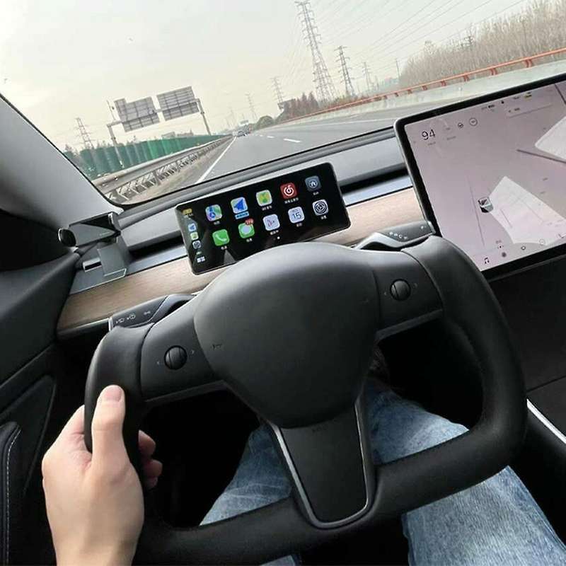 Yoke Steering Wheel Steering for 2017-2023 Model Y Steering Racing Custom Styling No Heating Side H